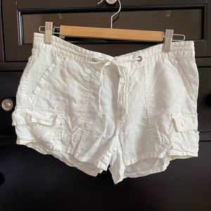 Joie linen drawstring shorts